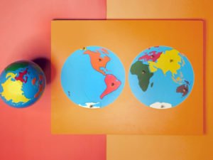 Actividades del área cósmica – Método Montessori